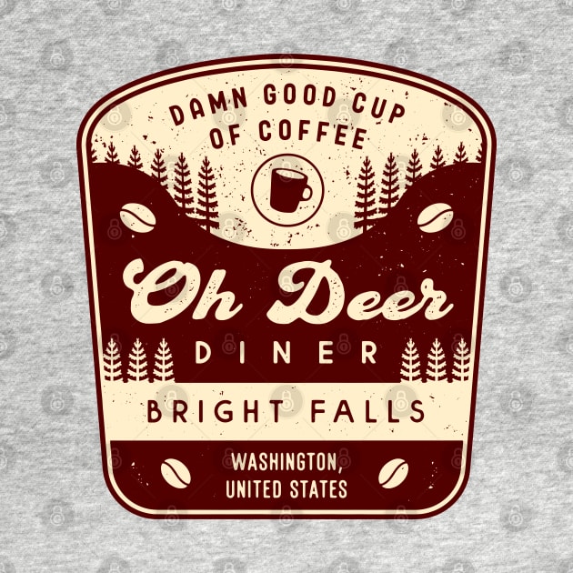 Oh Deer Diner Emblem by Lagelantee